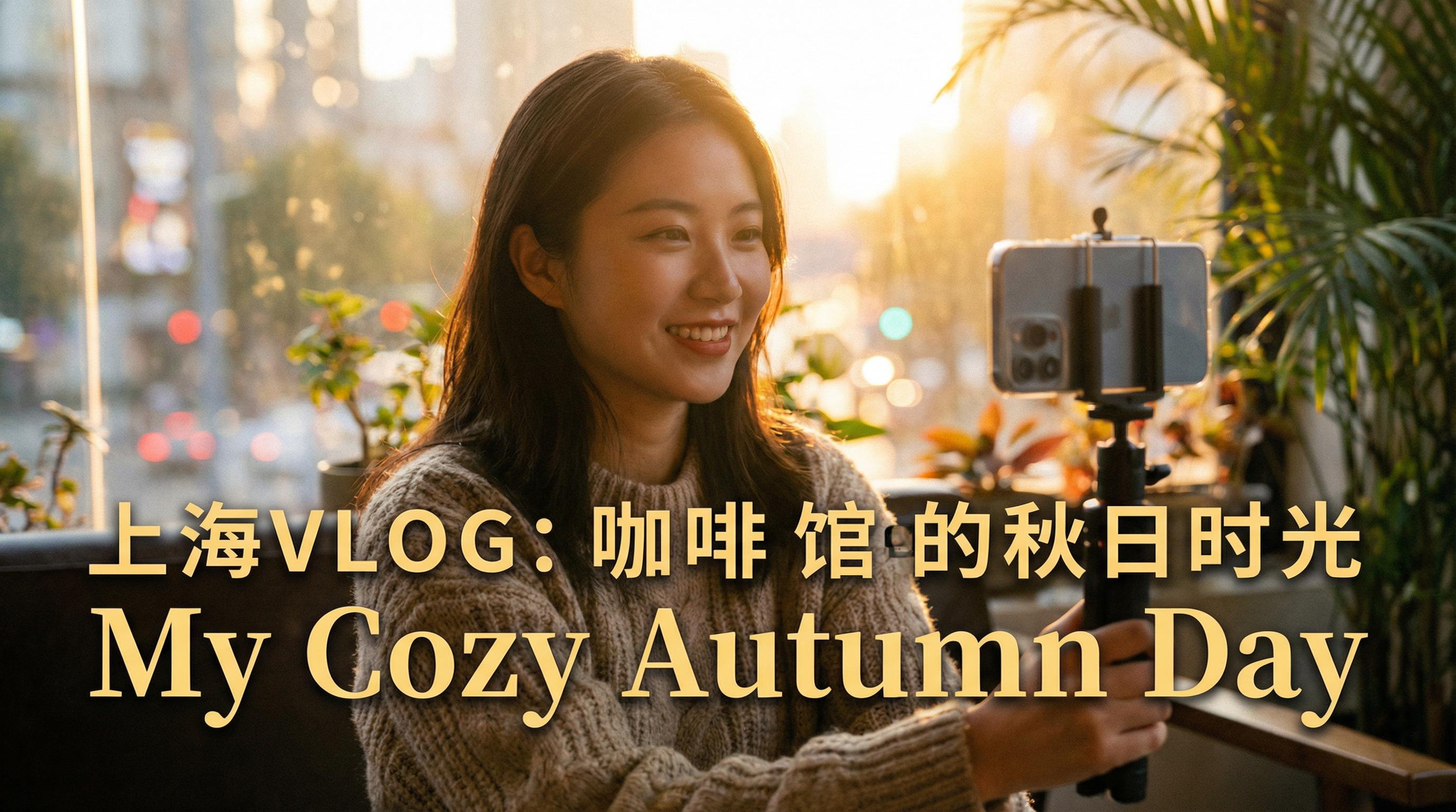 花色堂 生活视频 - 花色堂 | 上海秋日咖啡馆vlog，一个人的美好生活视频记录